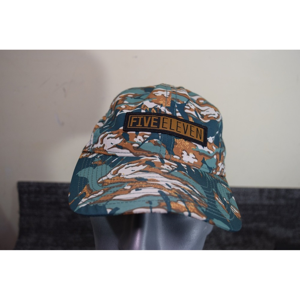 5.11 Baseball Baseball Cap Hat Tropical Hawaii Camo RARE COLORWAY Ripstop Green - Picture 2 of 10